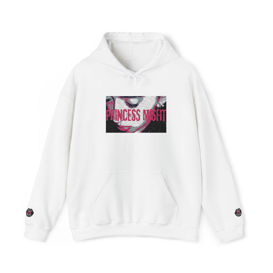 princess misfit official embroidered graphic hoodie