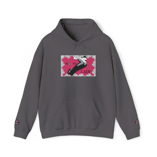 moon's lady official embroidered graphic hoodie