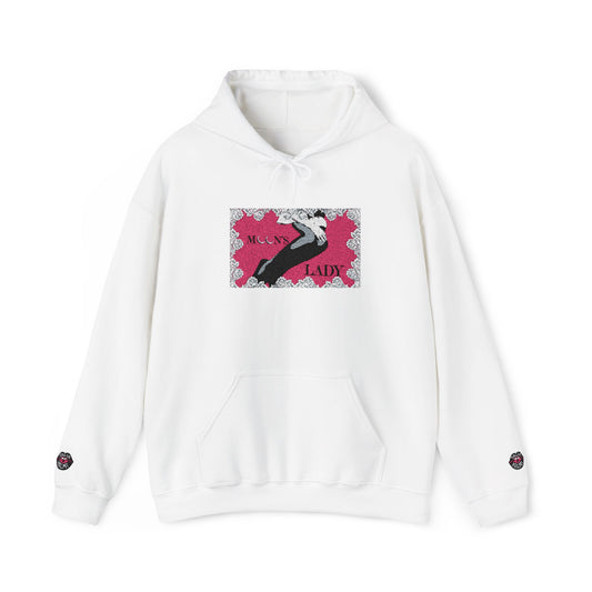 moon's lady official embroidered graphic hoodie
