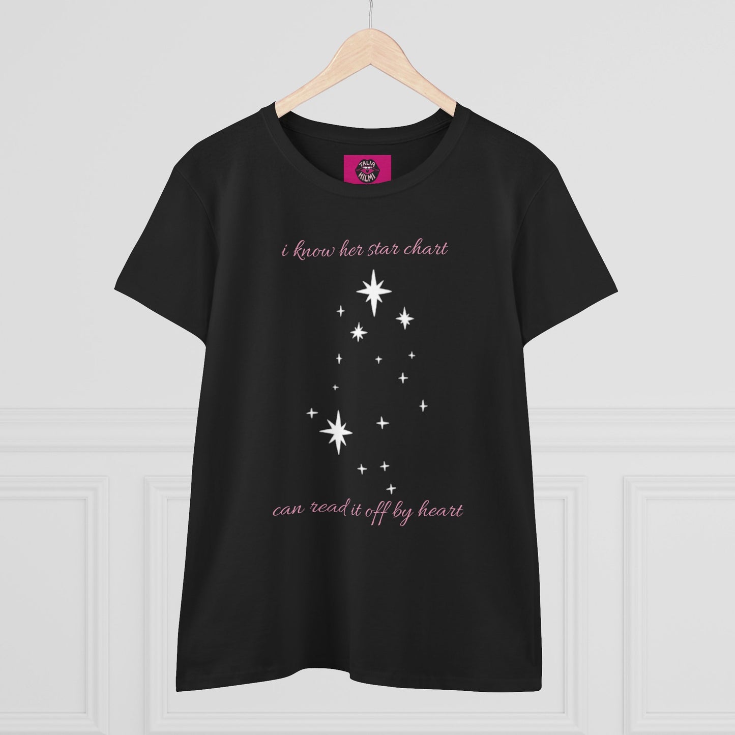 i know her star chart (gemini) cotton tee