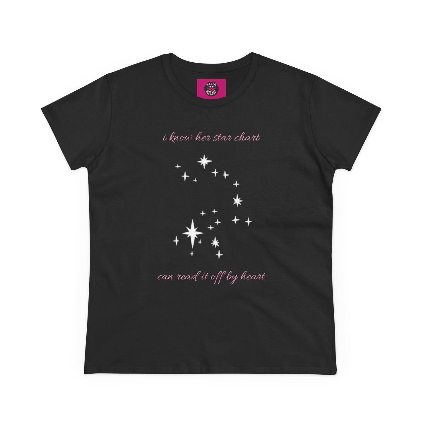 i know her star chart (capricorn) cotton tee