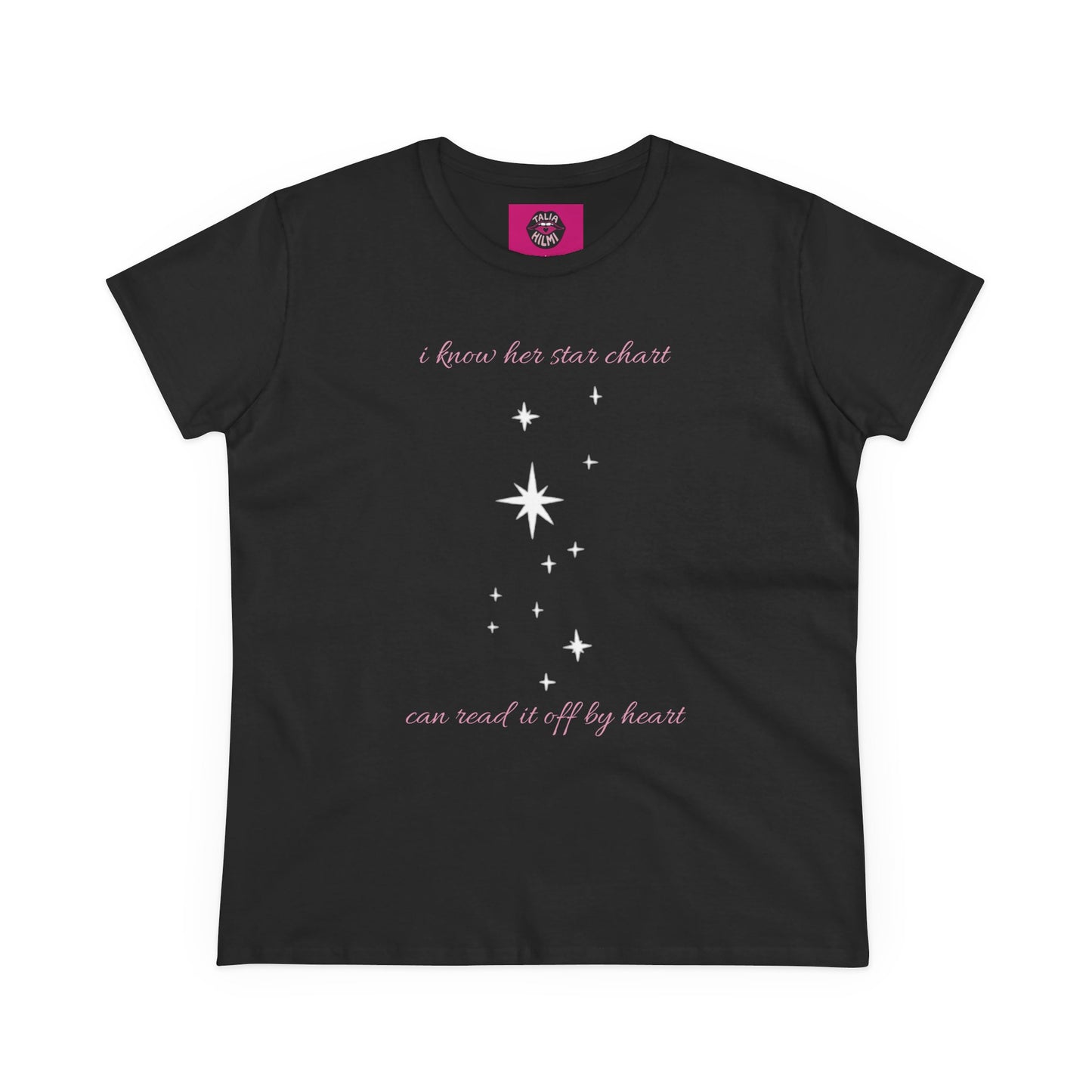 i know her star chart (taurus) cotton tee