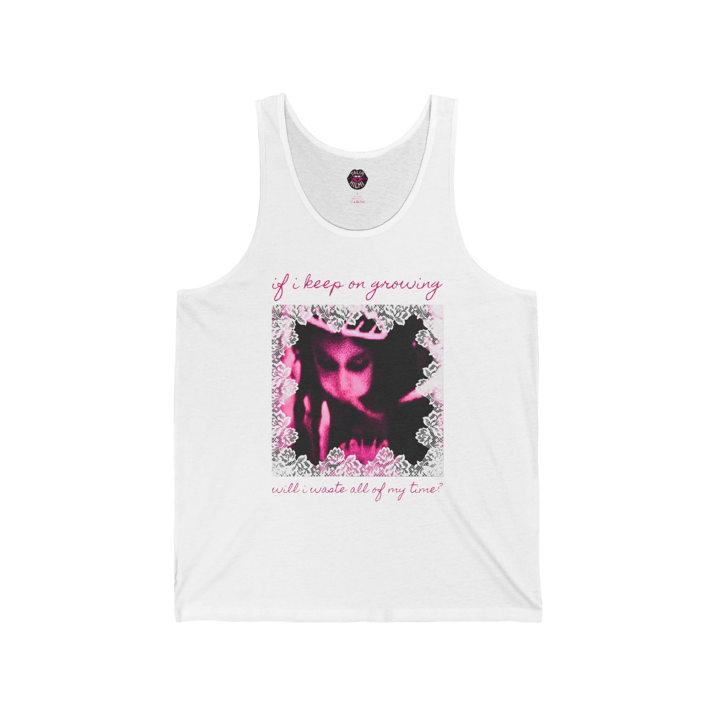 if i keep on growing... graphic sleeveless tank