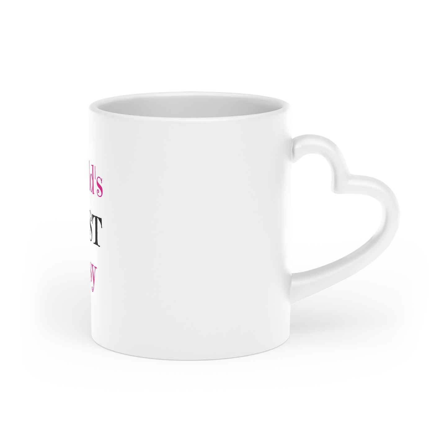 worlds best talsy heart mug