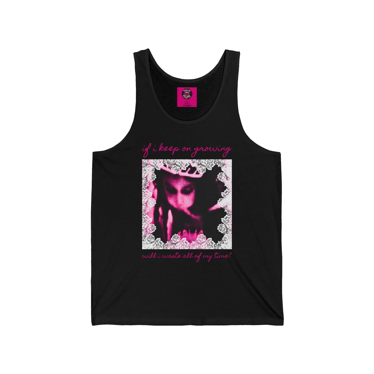 if i keep on growing... graphic sleeveless tank