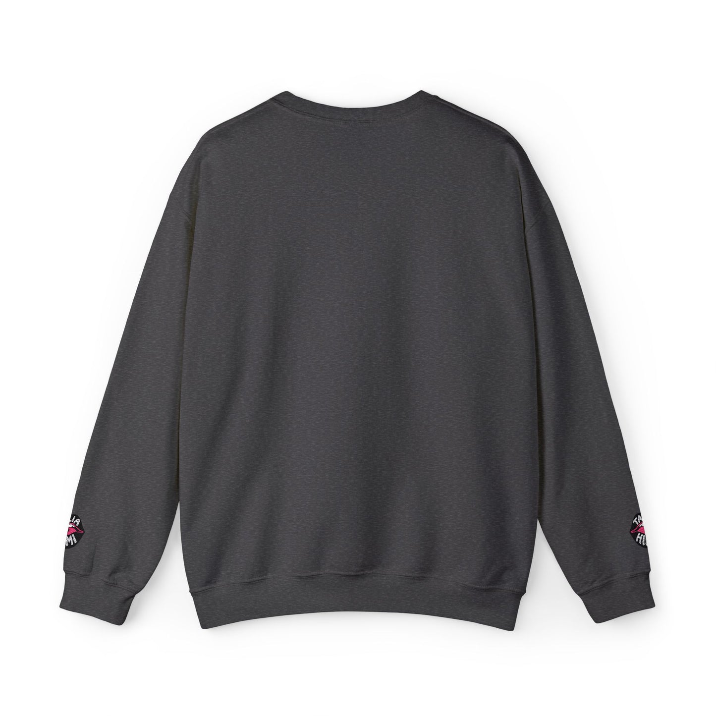 i heart the pain (kinda) embroidered crewneck sweatshirt