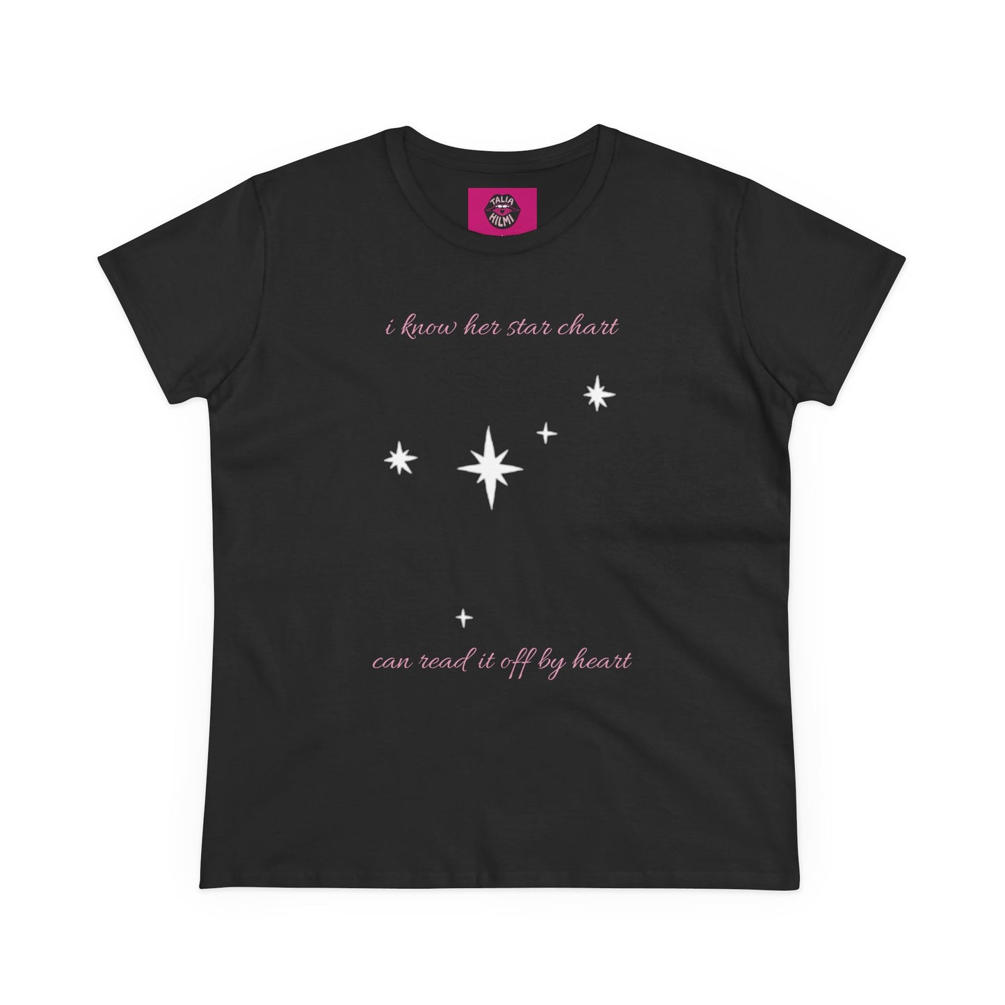 i know her star chart (cancer) cotton tee