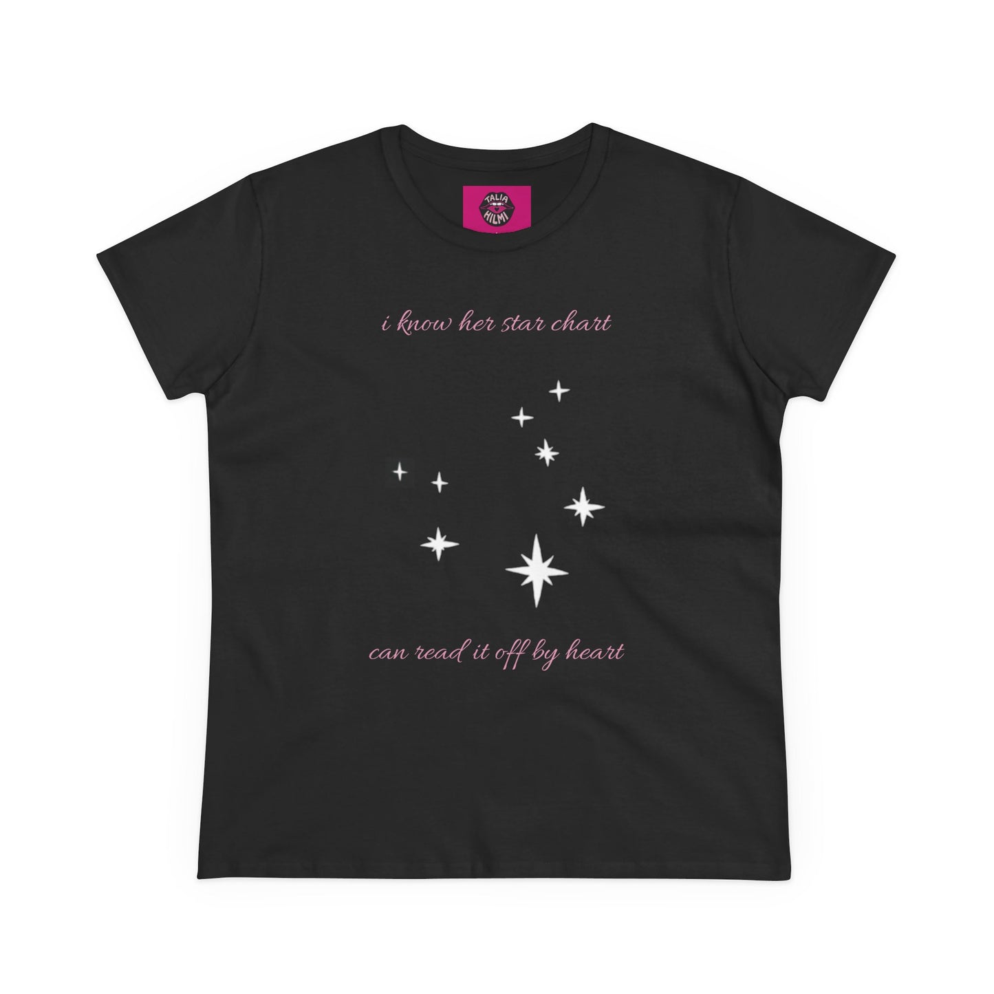 i know her star chart (libra) cotton tee