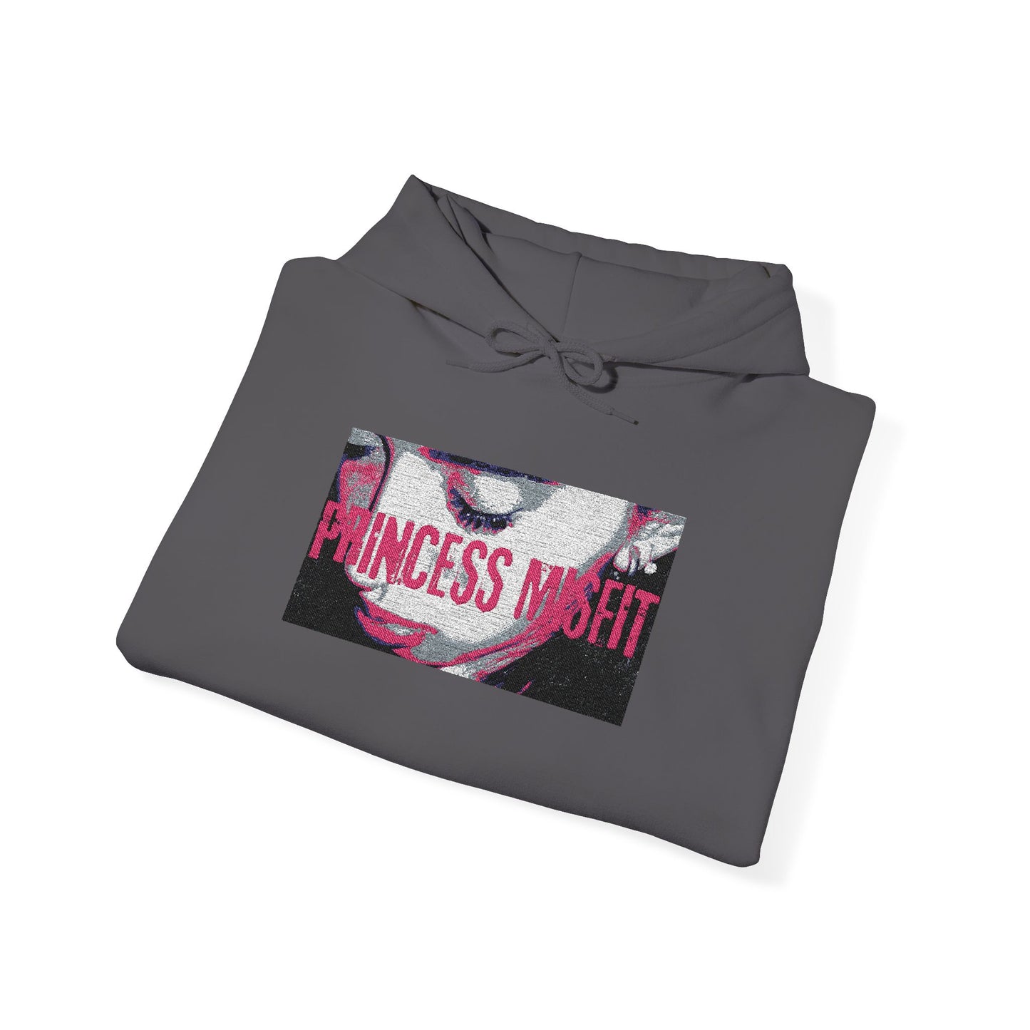 princess misfit official embroidered graphic hoodie