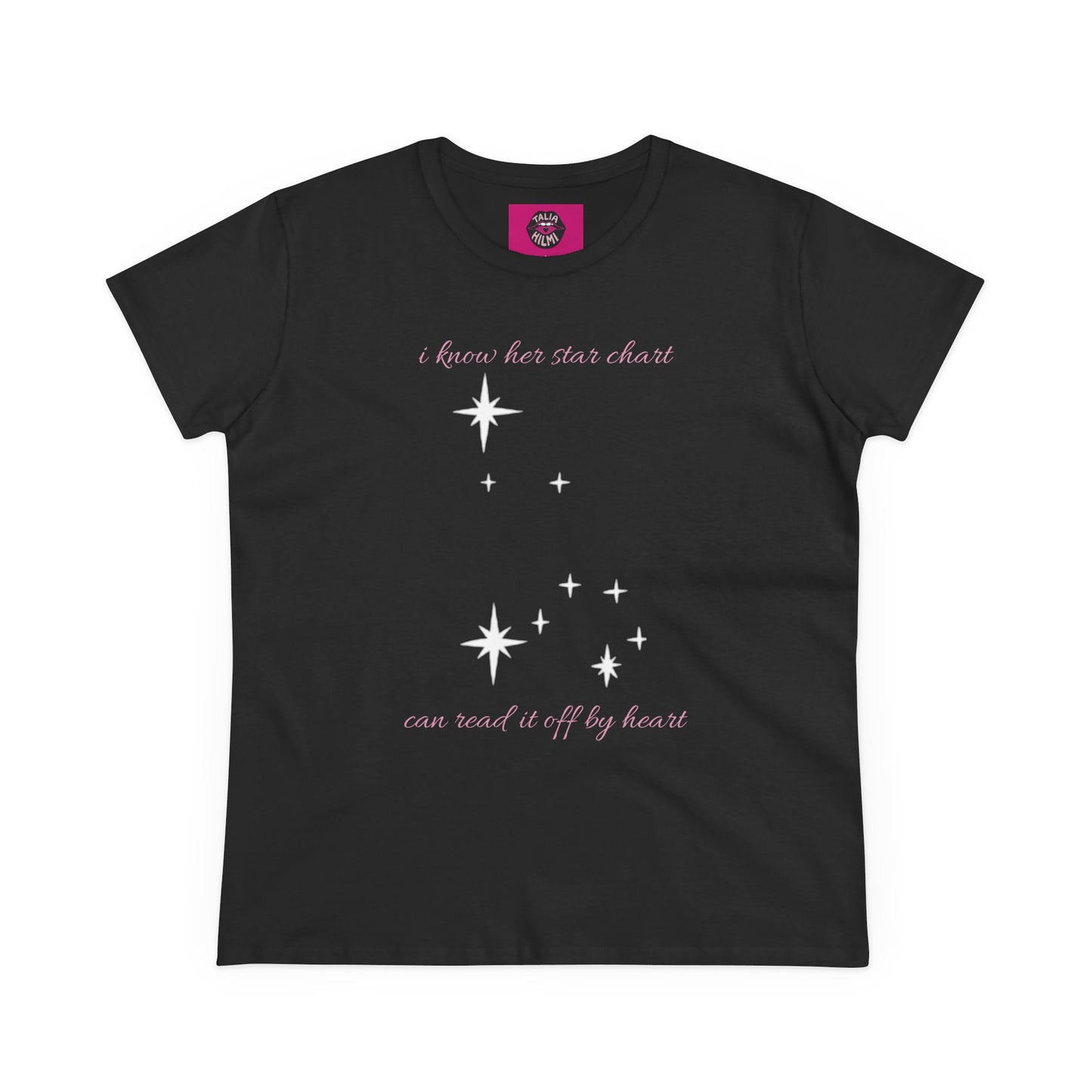 i know her star chart (leo) cotton tee